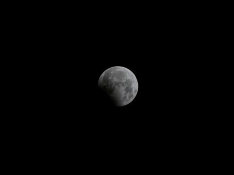 INDONESIA-SPACE-ASTRONOMY-PENUMBRAL-ECLIPSE