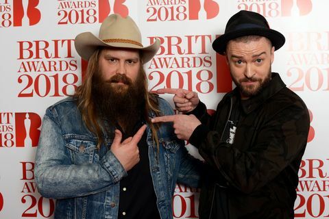 chris stapleton justin timberlake brit penghargaan