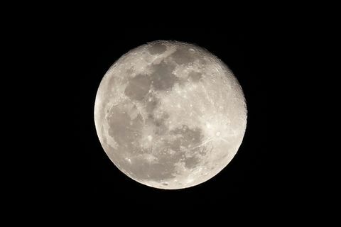 Bulan Darah Naik Di Langit Korea Selatan