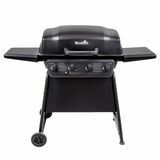 Propane Gas Grill 4-Burner Klasik dengan Rak Samping