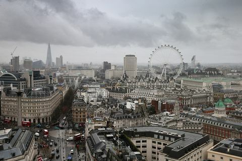 Pandangan Umum Dari London Skyline