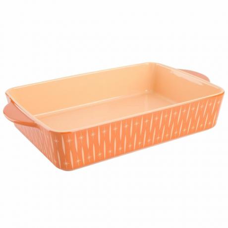 Retro Renegade Orange 13x9 Rectangular Baker 