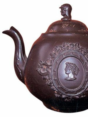 Redware Pottery Teapot