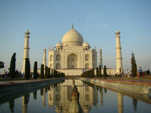 Taj Mahal India-landmark paling terkenal di dunia