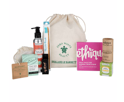 Holland & Barrett meluncurkan £ 20 Zero Waste Beauty Bag