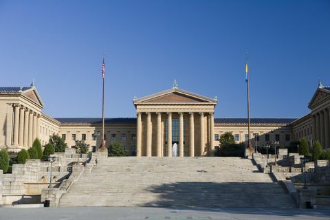 museum seni philadelphia, philadelphia, pennysylvania, usa