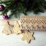 Christmas Pattern Rolling Pin