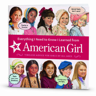 sebuah buku berjudul semua yang saya tahu saya pelajari dari gadis amerika