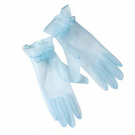 Sarung Tangan Pendek Warna Biru Muda