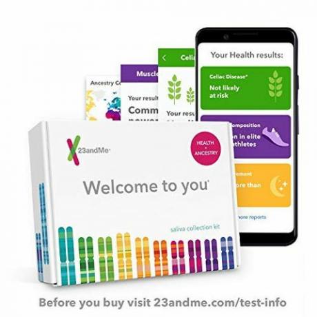 Tes DNA 23andMe - Kesehatan + Layanan Genetik Pribadi Leluhur - mencakup 125+ laporan tentang Kesehatan, Kebugaran, Leluhur & Lainnya