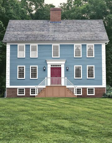 1784 Rumah angkat Peletiah di South Windsor, CT