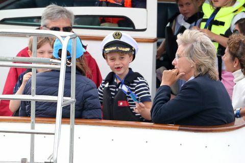 Duke dan Duchess Of Cambridge Ambil Bagian Dalam The King's Cup Regatta - Prince George