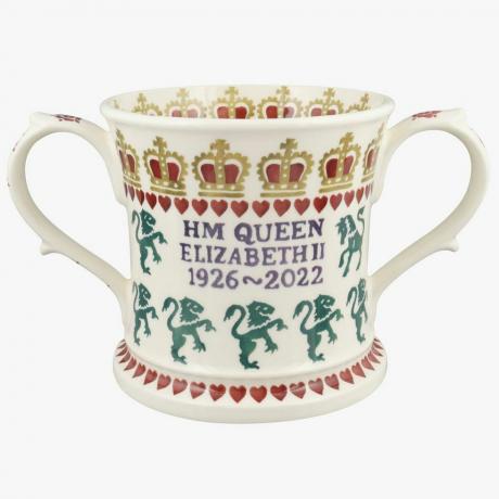 Mug Besar Dua Gagang Ratu Elizabeth II