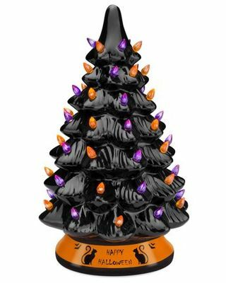 Keramik Halloween Tree 