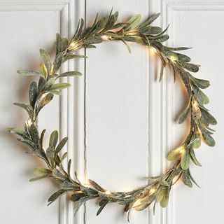 Bundel Lampu Mikro Mistletoe Christmas Wreath