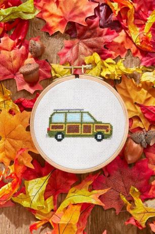 wagoneer pola cross stitch gratis