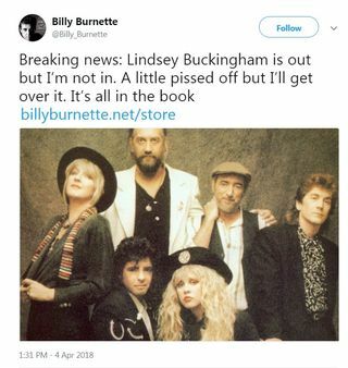 lindsey buckingham meninggalkan fleetwood mac