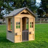 Playhouse Outdoor Kayu Solid