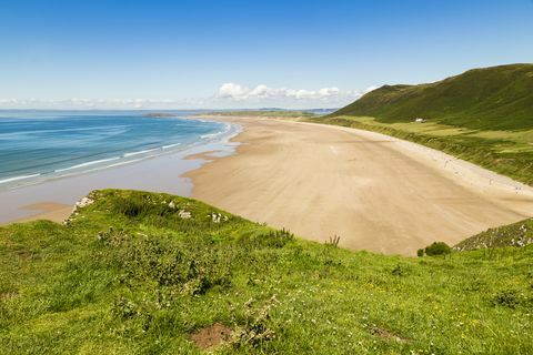 pantai terbaik dalam wales