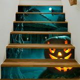 Rumah Berhantu Halloween Tangga Decal