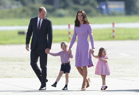 Duke dan Duchess of Cambridge bersama Pangeran George dan Putri Charlotte