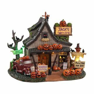 Ladang Labu Jack's Lemax Spooky Town Jack