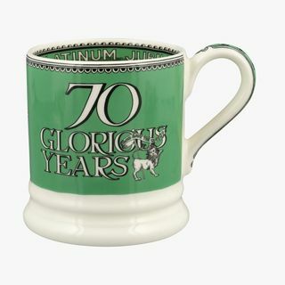 Mug Platinum Jubilee 70 Tahun Mulia