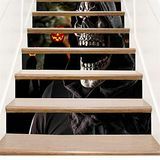 Grim Reaper Halloween Stair Decal