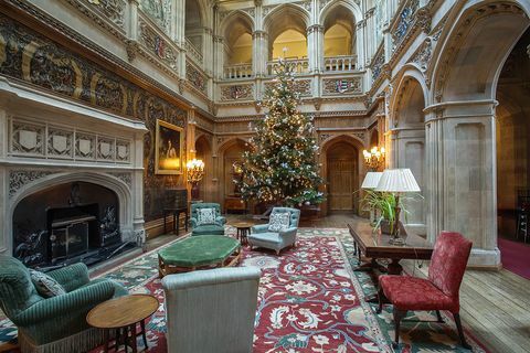 Natal di Kastil Highclere