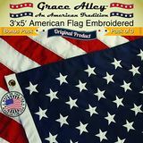 Bendera Amerika 3-Pack