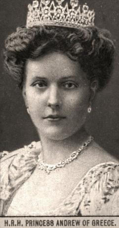H.R.H Putri Andrew dari Yunani, 1908.Artis: WD & HO Wills