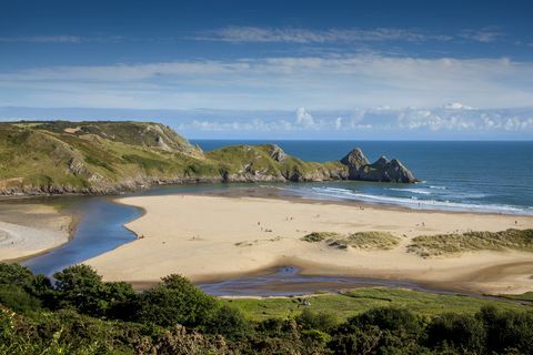 pantai terbaik dalam wales