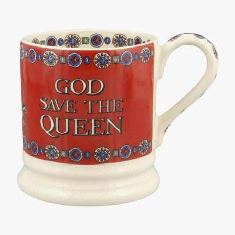 Mug Jubilee Platinum Ratu God Save The Queen