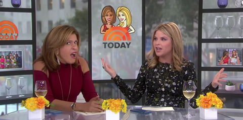 jenna hager bush hoda kotb hari ini