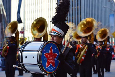 marching band macys parade hari ucapan syukur