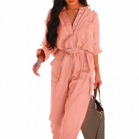 Jumpsuit Katun Linen 