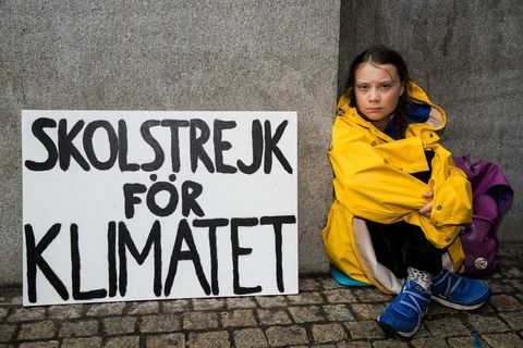 Potret Greta Thunberg