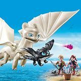 PLAYMOBIL® Light Fury dengan Baby Dragon and Children