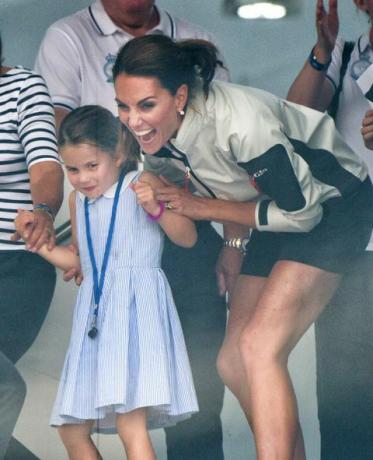 Duke dan Duchess Of Cambridge Ambil Bagian Dalam The King's Cup Regatta - Princess charlotte