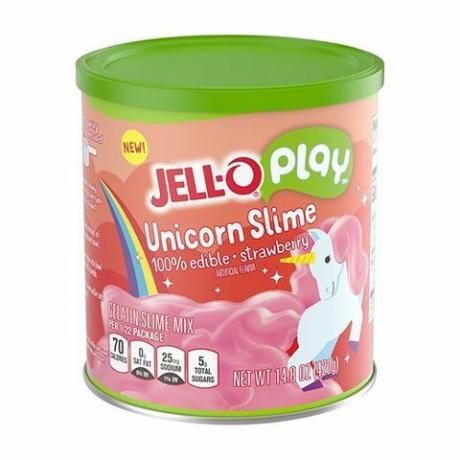 JELL-O Mainkan Unicorn Slime