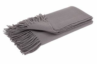 Argos Home Soft Touch Throw - 125x150cm - Abu-abu