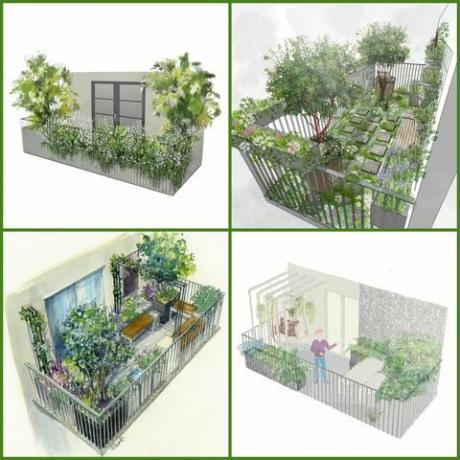 rhs chelsea flower show 2021 taman balkon