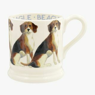 Anjing Beagle 1/2 Pint Mug