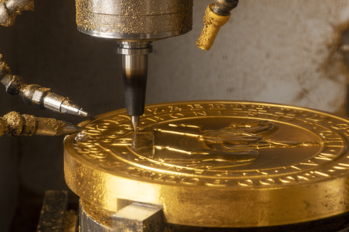royal mint memperkenalkan koin emas terbesar