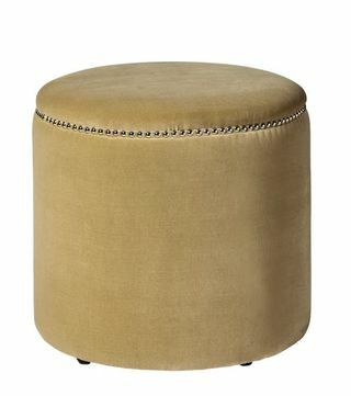 Costellini Velvet Ottoman - Lumut Laut