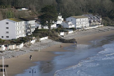 Saundersfoot pantai wales