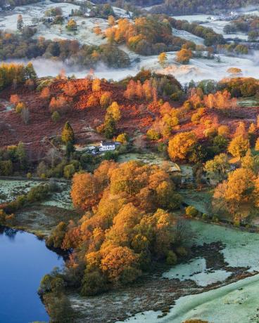 warna musim gugur di Inggris