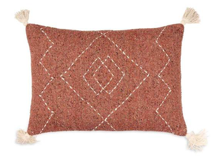 Sarung Bantal Daur Ulang Lamadi - Rust