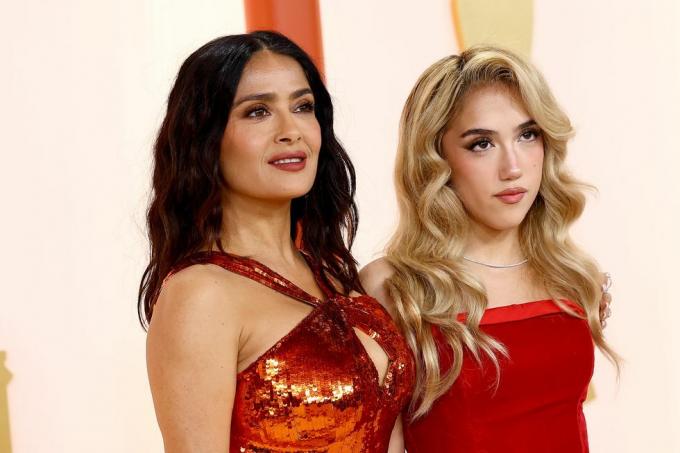 salma hayek dan putrinya valentina paloma pinault