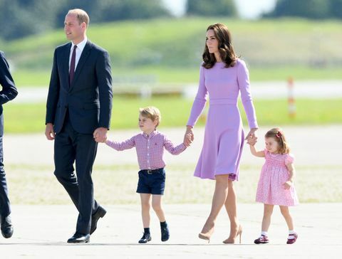Duke of Cambridge, Prince George, Duchess of Cambridge dan Princess Charlotte